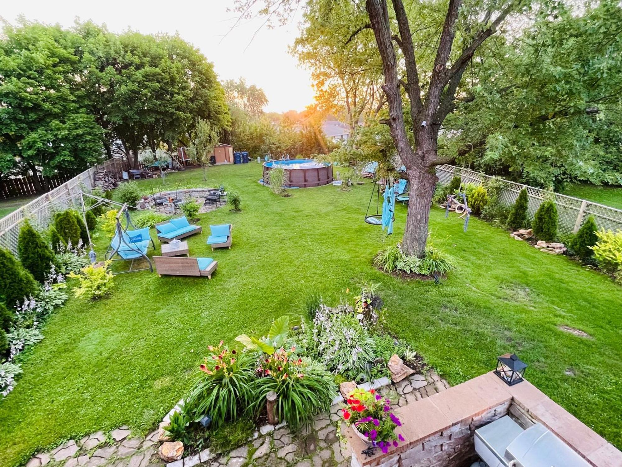 Schaumburg Paradise Oasis With A Secret Garden And Private Pool 외부 사진